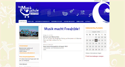 Desktop Screenshot of musikschule-laatzen.de